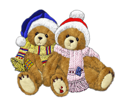 Voil� de jolis petits ours pour vous !