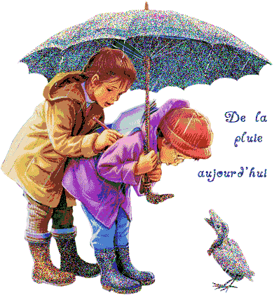 Sortez les parapluies !