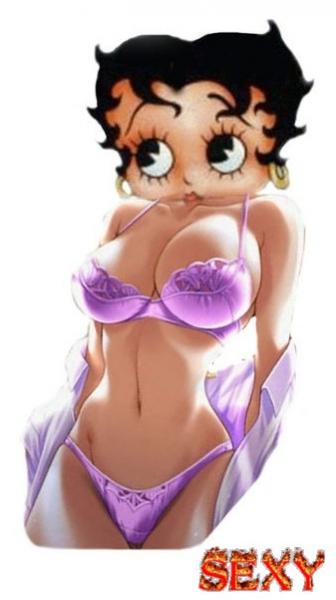 Betty se d�nude !