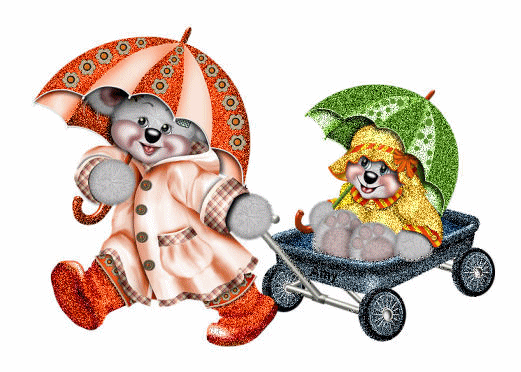 Jouons sous la pluie !