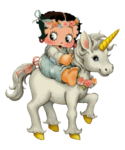 Baby Betty et sa licorne
