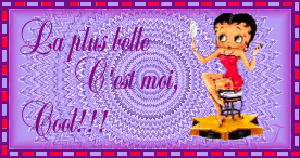 La plus belle, c'est moi ! Cool !