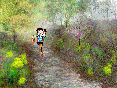 Mais o� cours- tu Betty ?