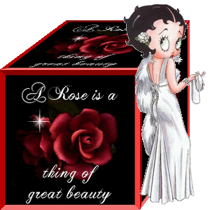 Une rose pour la plus belle