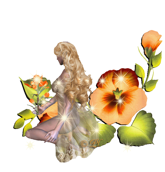 Fleurs scintillantes