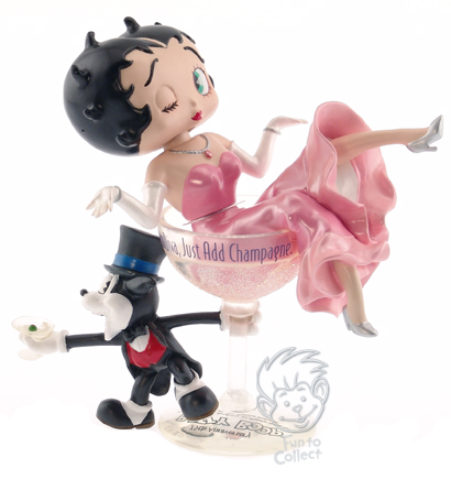 Figurine coupe de champagne