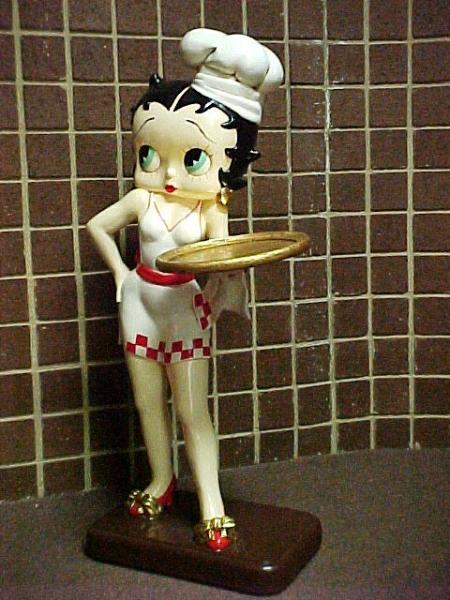 Figurine serveuse