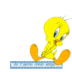 Je t'aime mon ange !