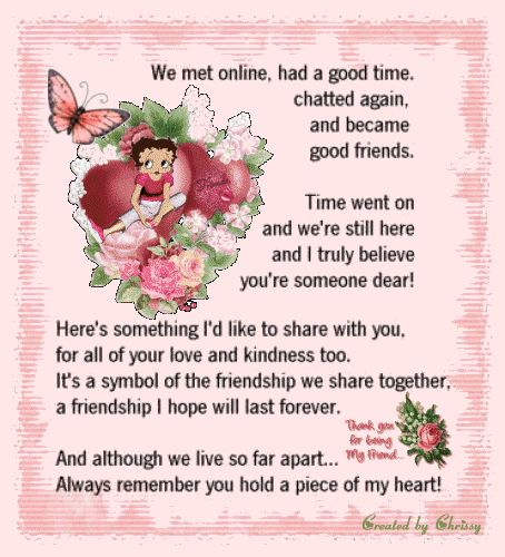 Mon coeur n'oubliera jamais !