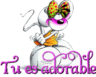 Tu es adorable