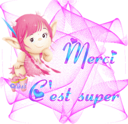 Merci, c'est super !