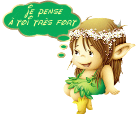 Je pense � toi tr�s fort