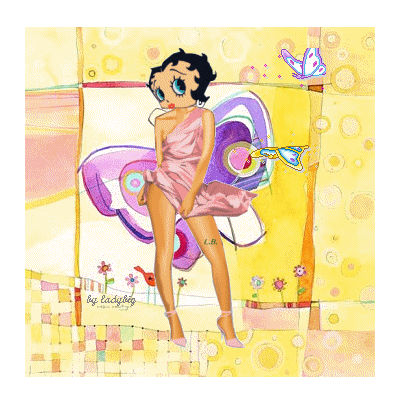 Betty papillonne !