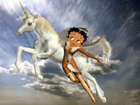 La f�e et la licorne