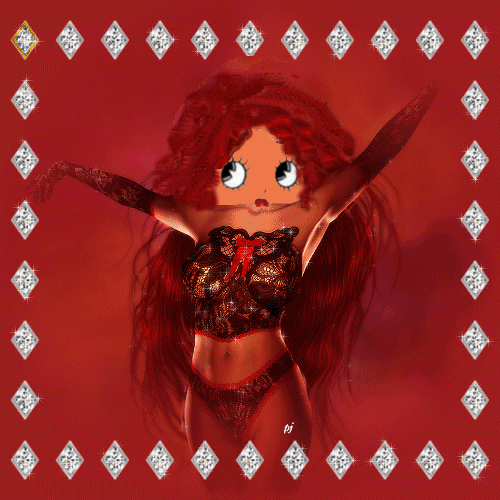 Betty en rousse flamboyante !